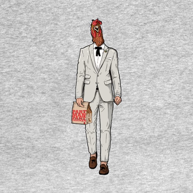 Chicken-man by Harley Warren